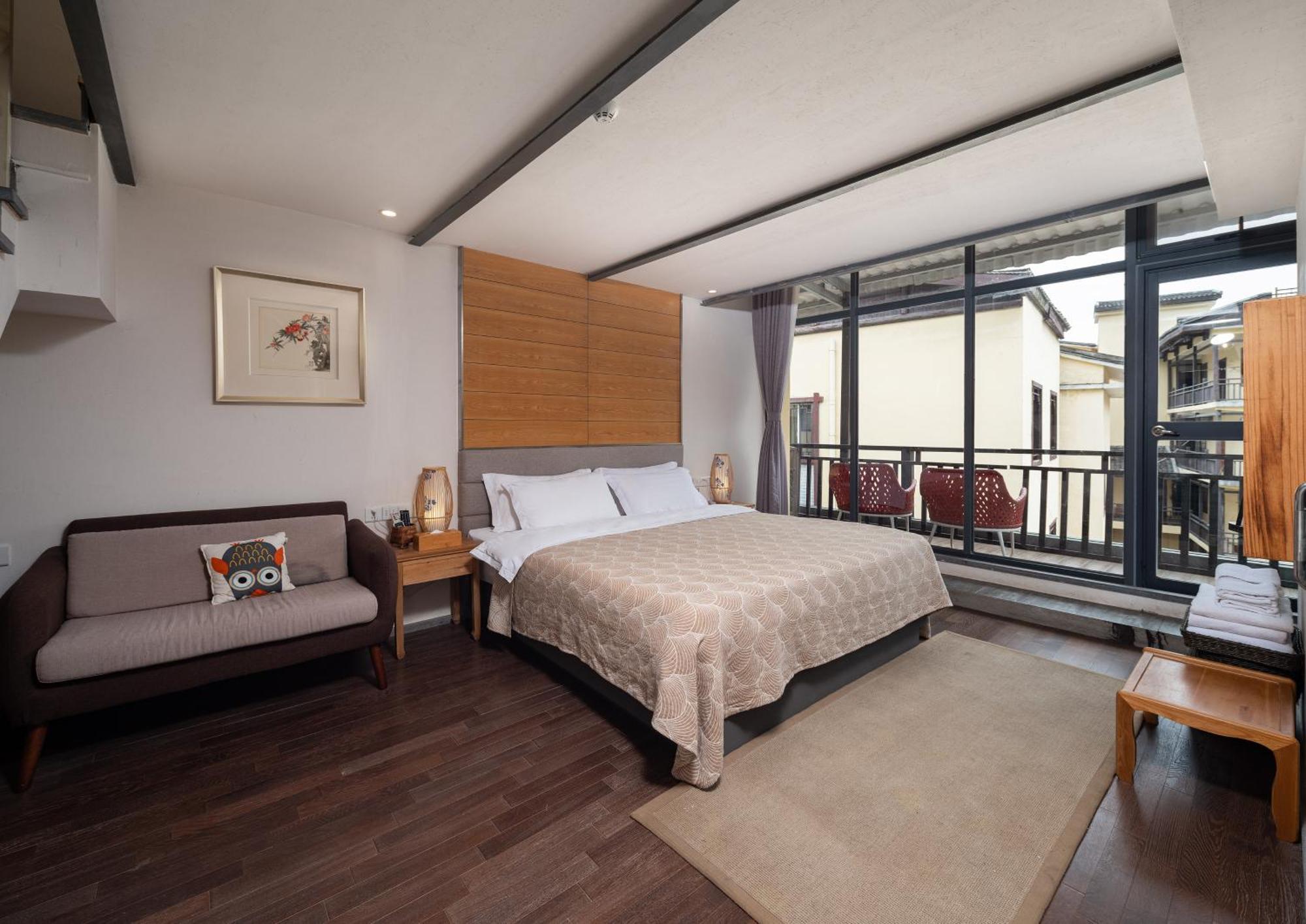 Guilin Heshe Lakeside Resort-Free Pick Up Service Stay Two Nights Bagian luar foto
